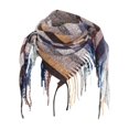 thumbnail image 2 of Dvkptbk Foulards pour Femmes Mode Hiver Femmes Foulard Colorée Décontractée Foulard à Franges Châle Vêtements en Liquidation, 2 of 5