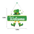 thumbnail image 3 of Birdeem St Patricks Day Welcome Door Sign St Patricks Day Door Decorations Saint Patricks Day Decorations for the Home- St Patricks Day Door Hanger Cottages St Patrick, 3 of 12