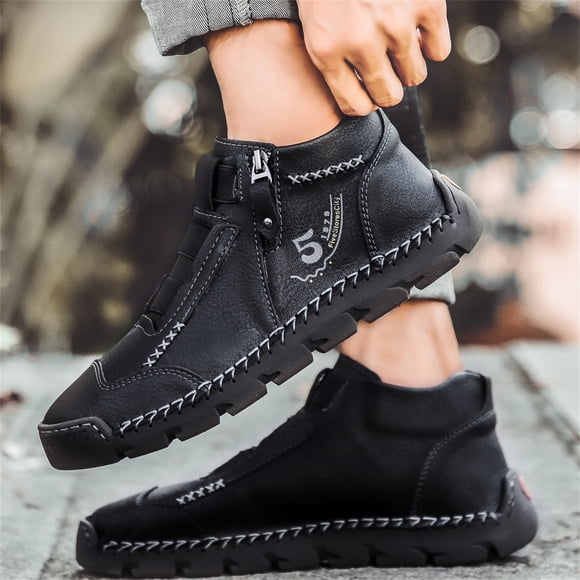 TIMIFIS Men's Casual Shoes High Top Fashion Sneaker Lightweight Men Boots Shoes ummer
