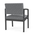 thumbnail image 5 of Lenox Steel Reception Waiting Oversize Guest Chair / Charcoal Steel / Gray, 5 of 5