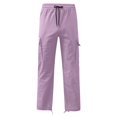thumbnail image 3 of Pantalon Cargo Décontracté Léger à Taille Élastique pour Hommes avec Multi-Poches, 3 of 4