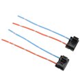 thumbnail image 4 of H7 Headlight Socket, Red Copper Headlight Bulb Wiring Harness 2Pcs/Set Heat Resistance Wear Resistance  For Car Retrofit, 4 of 8