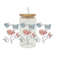 thumbnail image 2 of EGNMCR Stickers,Cute Stickers Christmas Heat Transfer Cup With Crystal Pattern A Sticker, 2 of 2