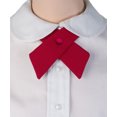 thumbnail image 4 of TOPTIE Womens Polyester Adjustable School Uniform Criss-Cross Bow Tie, LightBlue, 4 of 10
