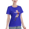 thumbnail image 2 of Women's Basic Short Sleeve T-Shirt Naruto Sakura, 2 of 6
