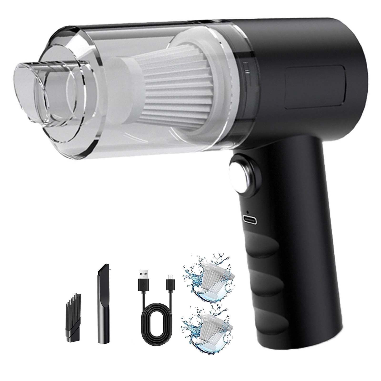 Handheld Vacuum Cleaner Handheld Car Vacuum Cleaner 120W Powerful Suction Small Car Vacuum Cleaner Mini Dusts Buster with Usb Portable Vacuum Cleaner Car Vacuum Cleaner