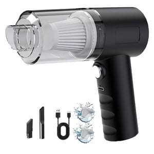 Nettoyeur à vide portatif Nettoilateur à vide manuel pour voiture 120W Puissante aspiration petit aspirateur de voiture Mini Poussières Buster avec Usb Portable Aspirateur Nettoyeur à vide de voiture