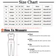 thumbnail image 3 of EQWLJWE Pantalon pour Femmes Combinaison Ample Aguichant Sans Manches à Col Suspendu avec Poche, Couleur Unie pour Femmes, 3 of 6
