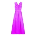 thumbnail image 4 of Ketyyh-chn99 Robes pour Femmes 2024 Robe d'Été Robe Midi à Fleurs Robe Vintage Élégante pour Dames Robe de Soirée Robe Cocktail Violet,2TG, 4 of 4