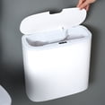 thumbnail image 4 of Trash Can Kitchen 13 Gallon with Lid Touchless Sensor Trash Can 13 Liter/3.4 Gallon Small Capacity Trash Can with Lid Sensor Kitchen Bin Recycling for Kitchen/Living Room/Office, 4 of 8