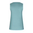 thumbnail image 4 of Timegard Camisoles pour Femmes Col Rond à Boutons Sans Manches Couleur Unie Chic Décontracté Tunique Haut Blouse, 4 of 5