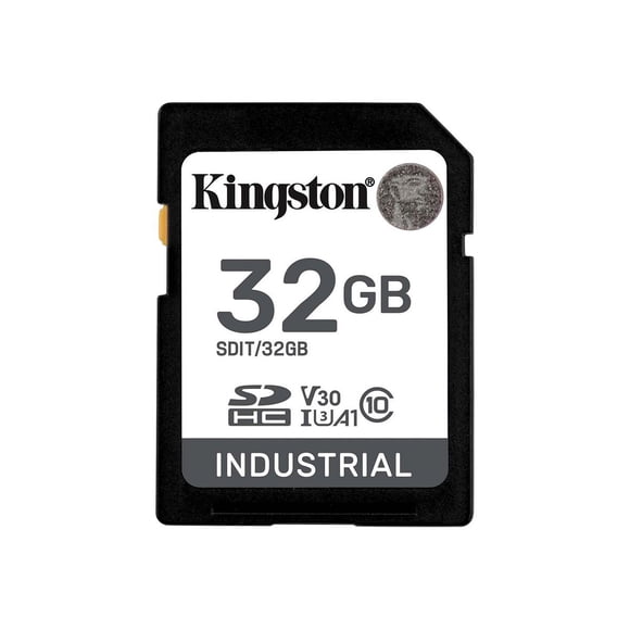 Kingston Industrial - Flash memory card - 32 GB - A1 / Video Class V30 / UHS-I U3 / Class10 - microSDHC UHS-I