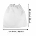 thumbnail image 3 of 10pcs Nail Non-Woven Vacuum Cleaner Replacement Bags, Small Containers Metal Vacuum Cleaner Bag , Non-Woven Bag, Salon Tools Storage Bins For Dust Collection For Cleaning For Nail, 3 of 8