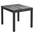 thumbnail image 1 of CoSoTower Extendable Dining Table, Rectangular Patio Outdoor Table with Aluminum Frame and Plastic Board Tabletop for Lawn, Grey, 1 of 7