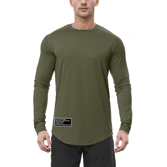 WEAIXIMIUNG Noël Homme Automne Hiver Décontracté Brossé Col Rond Manches Longues Chemise de Base Haut Blouse