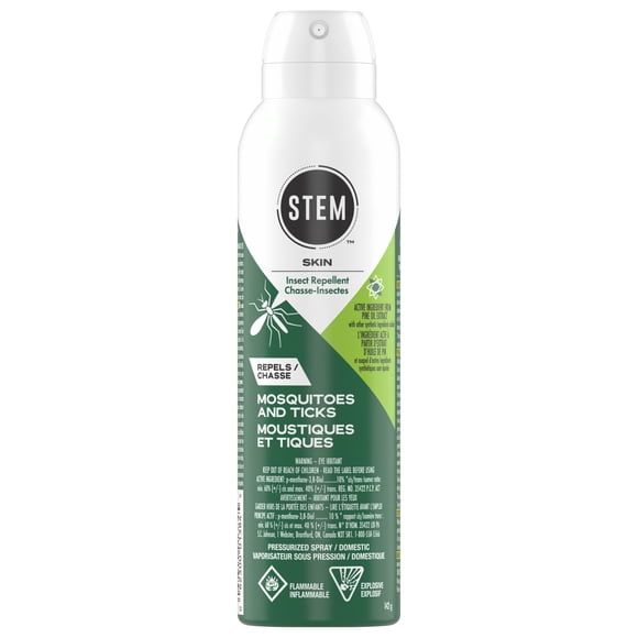 STEM Insect Repellent, Mosquito and Tick Repellent, DEET Free, 142g