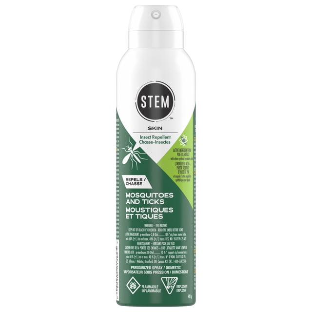STEM Insect Repellent, Mosquito and Tick Repellent, DEET Free, 142g