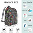 thumbnail image 3 of Scientific Formula School Backpack, Experiment Design, Biology Student School Bag, Science Classroom Travel Daypack, 3 of 5