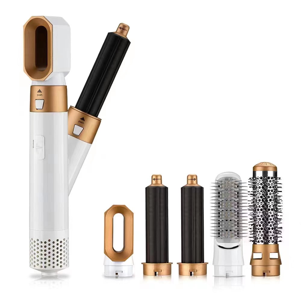 5 in 1 Multifunctional Curling Iron, Hair Dryer, Hair Straightener, Curling Comb