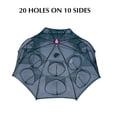 thumbnail image 2 of pitrice Foldable Crayfish Fishing Bait Crab Net 360-degree Multi-faceted Design Suitable for Fish Prawn Minnow Crawdad, 2 of 8
