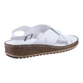 thumbnail image 3 of Hush Puppies Womens Elena Leather Wedge Sandal, 3 of 3
