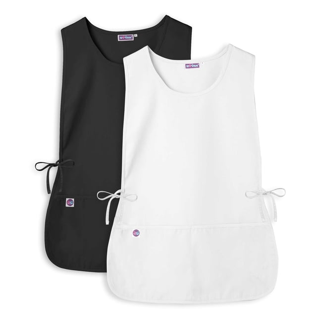 Sivvan Unisex Cobbler Apron 2 Pack - Adjustable Waist Ties, 2 Deep front Pockets