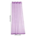 thumbnail image 2 of Rideau Transparent d'Extérieur Imperméable Rideaux Transparents Écran pour Gazebo Terrasse Véranda avant Pergola Déco 52 x 84 Pouces, 2 of 6