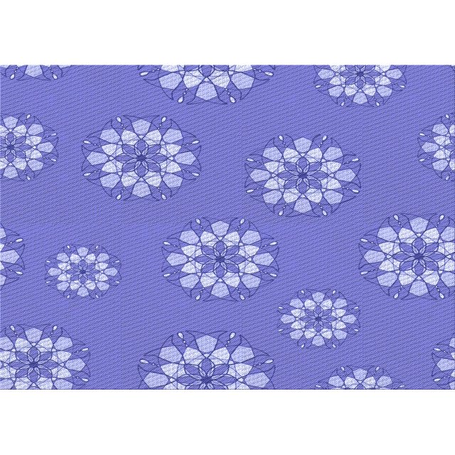 Ahgly Tapis Rectangulaire Lavable en Machine Intérieur Transitionnel Mimosa Violet, 8 Pieds x 10 Pieds