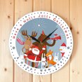 thumbnail image 3 of Agiferg Mute Anti-Quartz Christmas Tree Wall Watch Home Decoration Wall Watch, 3 of 9