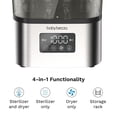 thumbnail image 3 of Baby Brezza SuperQuick 10-Minute Bottle Sterilizer & Dryer - Stainless Steel, 3 of 5