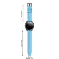 thumbnail image 2 of 20mm Silicone Watch Strap With Metal Buckle Easy Swap Stylish Durable Universal For Watches, 2 of 3