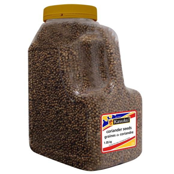 Kasuku - Coriander Seeds - 1.05kg - 1ct - Premium Whole Spice with Aromatic Citrus Notes for Cooking, Grinding, and Seasoning (1ct)