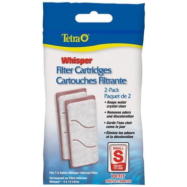 Tetra Whisper Filter Cartridge Small 2 Pack
