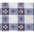 thumbnail image 4 of oneOone Cotton Flex Fabric Check Ikat Print Fabric By The Yard 40 Inch Wide, 4 of 4