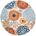 thumbnail image 4 of SAFAVIEH Cabana Garnet Tapis Floral Extérieur, 4 of 9