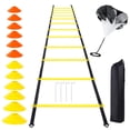 thumbnail image 4 of BKER Agility Ladder For Training Speed Footwork Drill With Carrying Bag Lightweight Durable Portable Football Conditioning Workout Gear For Athletes Teens Adults, 4 of 6