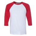 thumbnail image 1 of Bella + Canvas T-Shirt de Baseball Unisexe à Manches 3/4, 1 of 1