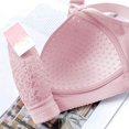 thumbnail image 5 of Bocqde Woman's Plus Size Everyday Bras Embroidery Light Comfortable No Underwire Push Up Bralettes Soft Full Coverage Support Bra, 5 of 5