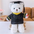 thumbnail image 1 of Aqestyerly Graduation Bear Stuffed Animal Plush Toy Class Of Gift With Cap Graduation Soft Toy Souvenir Gift HWRETIE, 1 of 2