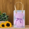 thumbnail image 3 of Ingenious Warp Knitted Pineapple Reseau Towel Gift Bear Towel High Density Fleece Gift INS Style, 3 of 4