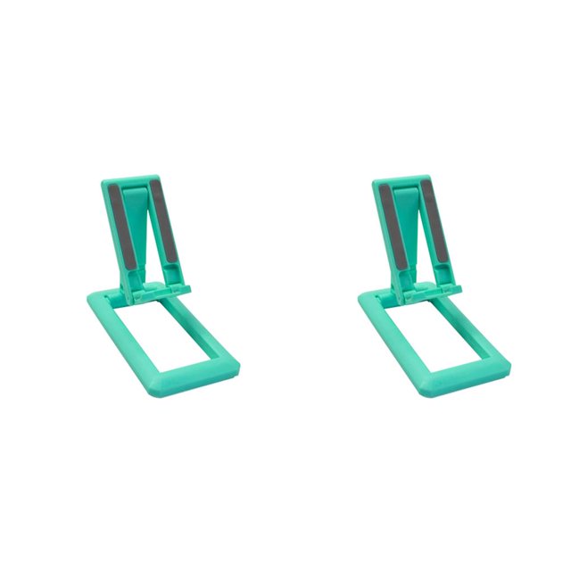 ZLight Support Universel pour Téléphone Mobile Base de Chargement de Bureau Double Réglable Vert 2 Ensembles
