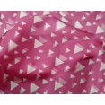 thumbnail image 5 of oneOone Silk Tabby Fabric Triangle Geometric Printed Craft Fabric BTY 42 Inch Wide, 5 of 5