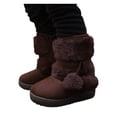 thumbnail image 3 of Lolmot Toddler Snow Boots For Boys Girls Kids Outdoor Shoes Non Slip Booties With Side Zipper, 3 of 7