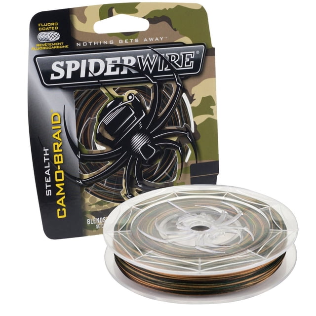 Spiderwire Stealth Camo Braid Fishing Line - 15lb