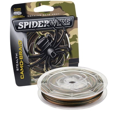 Spiderwire Stealth Camo Braid Fishing Line - 30lb