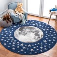 thumbnail image 1 of Safavieh Carousel Kids Tapis Lune, 1 of 9