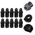 thumbnail image 2 of FRCOLOR Tent Clip 20Pcs Tent Canopy Clip Outdoor Wind Rope Clamps Awning Wind Rope Clips Tent Tool,3.27"X1.18"X1.18", 2 of 5