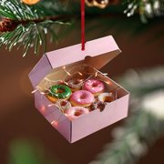 Todaioua Toaster Christmas Ornament, Christmas Tree Decor, Kitchen Toaster Ornament, Bread Maker Christmas Ornament Gift, Bakery Ornament Gift for Tree Holidays Party Car Home Decor