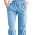 thumbnail image 3 of Wweixi Comfortable And Fashion-forward Cotton Linen Pant For Versatile Styling Multiple Sizes Available light blue L, 3 of 6