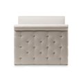 thumbnail image 3 of Baxton Studio Swamson Twin Daybed with Roll-Out Trundle, Beige, 3 of 8